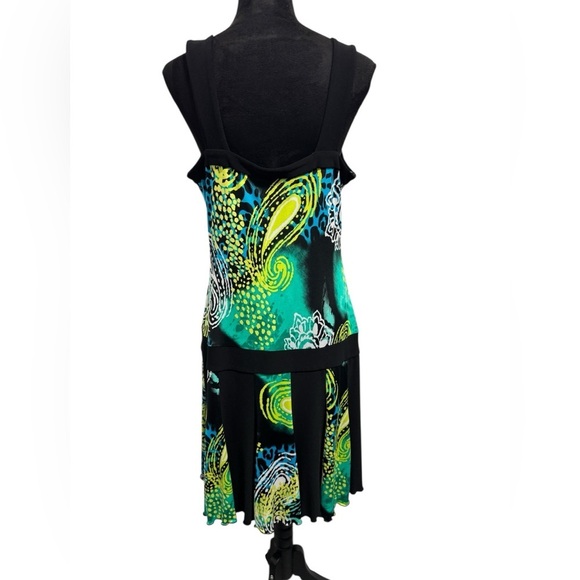 Joseph Ribkoff Sleeveless Print Dress - Picture 3 of 10